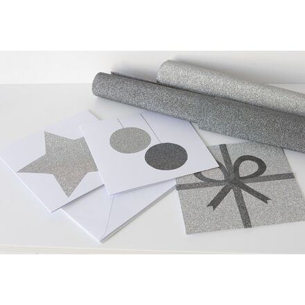 Yapışkanlı Folyo D-C-Fix 341-0018 Glitter Grey