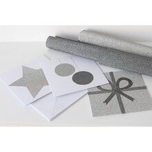 D-C-Fix Simli Folyo - Yapışkanlı Folyo D-C-Fix 341-0019 Glitter Anthracite