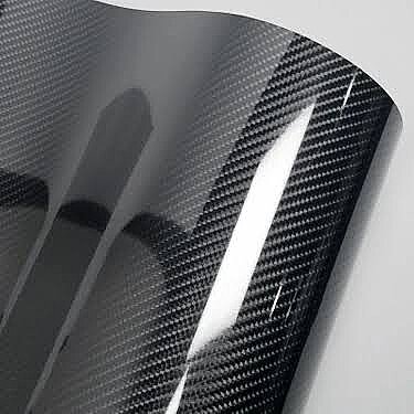 Yapışkanlı Folyo Karbon 152cm x 1mt Parlak - 1
