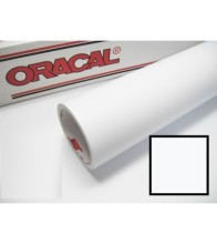 Yapışkanlı Folyo Oracal 010 Beyaz Mat Arkası Gri - Oracal Kesim Folyosu
