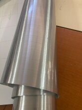 Yapışkanlı Folyo İthal Krom Gümüş İnoks 907 - 6